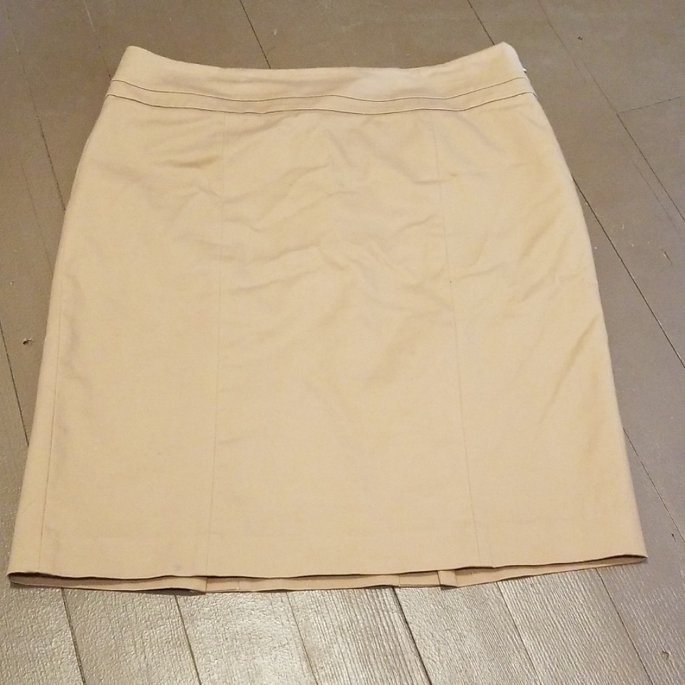 Loft Khaki Skirt